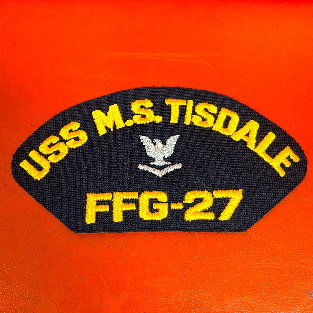 USS M.S. TISDALE FFG-27 patch